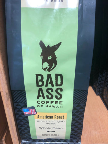 100% Kona American Roast 12 oz whole bean