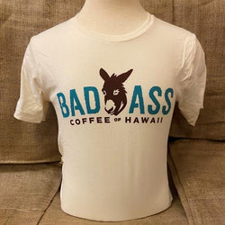 IVORY T-SHIRT WITH FULL COLOR LOGO