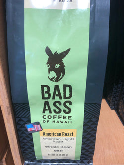 100% Kona American Roast 12 oz whole bean