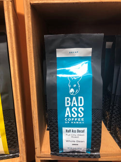 Half Ass Decaf 12 oz whole bean
